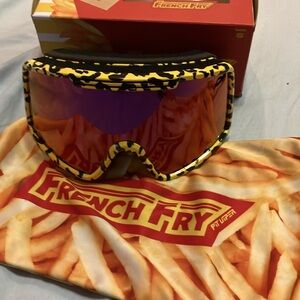 Pit Viper French Fry Goggles - Yellow and Black